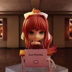 GOOD SMILE Monika Doki Doki Literature Club! Nendoroid Figure -Toy Model Cosplay Store 4580590127876 figure monika doki doki literature club nendoroid alti