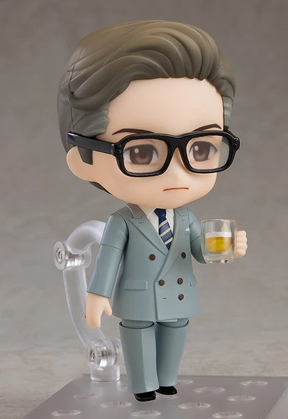 GOOD SMILE Harry "Galahad" Hart Kingsman The Golden Circle Nendoroid Figure 5 GOOD SMILE Harry "Galahad" Hart Kingsman The Golden Circle Nendoroid Figure - Image 3