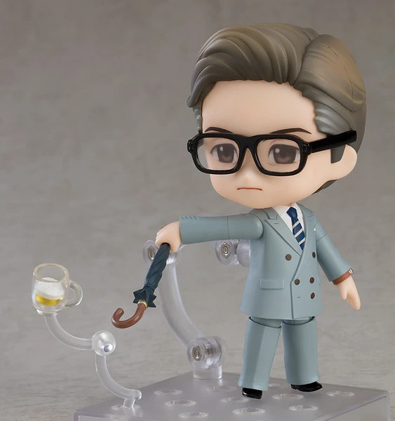 GOOD SMILE Harry "Galahad" Hart Kingsman The Golden Circle Nendoroid Figure 6 GOOD SMILE Harry "Galahad" Hart Kingsman The Golden Circle Nendoroid Figure - Image 4
