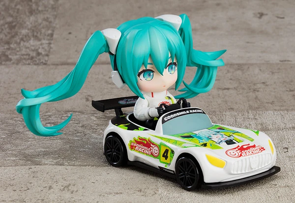 GOOD SMILE Racing Miku 2022 Ver Vocaloid Nendoroid Figure 6 GOOD SMILE Racing Miku 2022 Ver Vocaloid Nendoroid Figure - Image 4