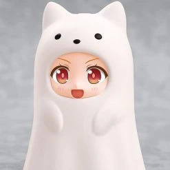 GOOD SMILE White Ghost Cat Kigurumi Nendoroid More Face Parts Case