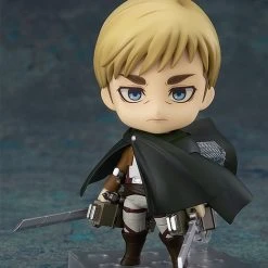 GOOD SMILE Erwin Smith (Re-run) Attack On Titan Nendoroid Figure -Toy Model Cosplay Store 4580590171152 figure erwin smith re run attack on titan nendoroid altc
