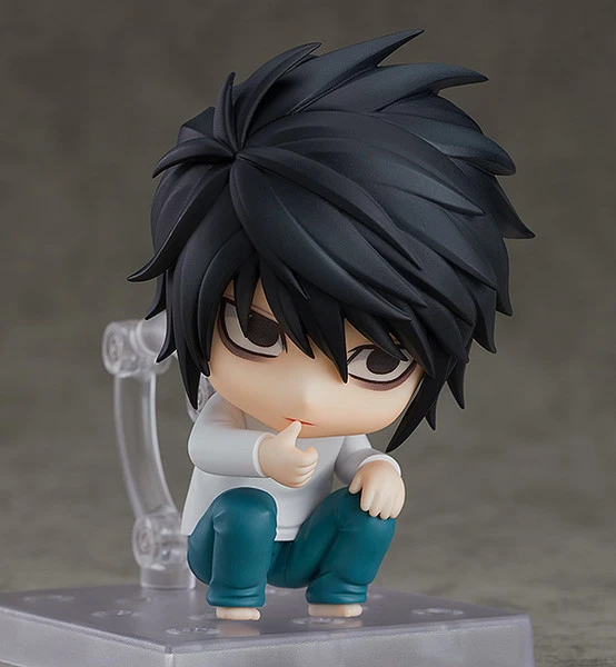 GOOD SMILE L 2.0 (Re-run) Death Note Nendoroid Figure 5 GOOD SMILE L 2.0 (Re-run) Death Note Nendoroid Figure - Image 3