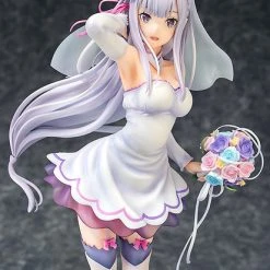 PHAT COMPANY Emilia (Re-run) Wedding Ver Re:ZERO Figure -Toy Model Cosplay Store 4580678969831 figure emilia re run wedding ver re zero altf