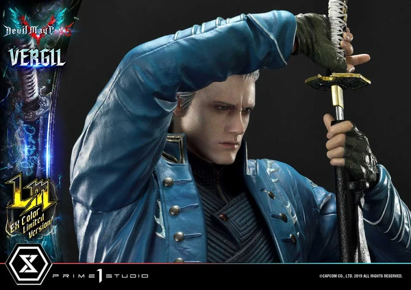 PRIME1 STUDIO Vergil EX Color Limited Ver Devil May Cry Statue 12 PRIME1 STUDIO Vergil EX Color Limited Ver Devil May Cry Statue - Image 10