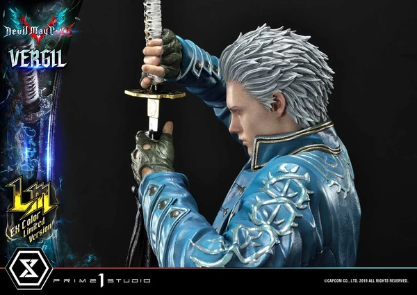 PRIME1 STUDIO Vergil EX Color Limited Ver Devil May Cry Statue 13 PRIME1 STUDIO Vergil EX Color Limited Ver Devil May Cry Statue - Image 11