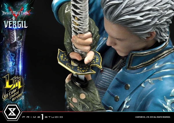 PRIME1 STUDIO Vergil EX Color Limited Ver Devil May Cry Statue 16 PRIME1 STUDIO Vergil EX Color Limited Ver Devil May Cry Statue - Image 14