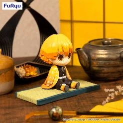 FURYU Zenitsu Agatsuma Demon Slayer Potetto Chibi Figure -Toy Model Cosplay Store 4580736401617 figure zenitsu agatsuma demon slayer potetto chibi altj