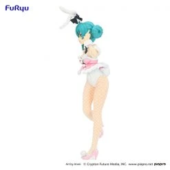 FURYU Hatsune Miku White Bunny Rabbit Pink Ver BiCute Bunnies Figure -Toy Model Cosplay Store 4580736402195 figure hatsune miku white bunny rabbit pink ver bicute bunnies altb