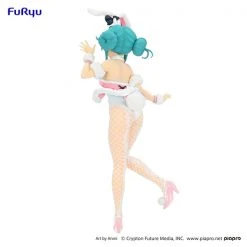 FURYU Hatsune Miku White Bunny Rabbit Pink Ver BiCute Bunnies Figure -Toy Model Cosplay Store 4580736402195 figure hatsune miku white bunny rabbit pink ver bicute bunnies altc