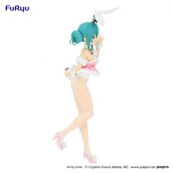 FURYU Hatsune Miku White Bunny Rabbit Pink Ver BiCute Bunnies Figure -Toy Model Cosplay Store 4580736402195 figure hatsune miku white bunny rabbit pink ver bicute bunnies altf