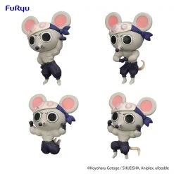FURYU Muki Muki Mouse Demon Slayer Chokotto Hikkake Petit Figure 4-Piece Set -Toy Model Cosplay Store 4580736402515 figure muki muki mouse demon slayer chokotto hikkake petit 4 piece set altb