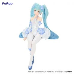 FURYU Hatsune Miku Flower Fairy Nemophila Ver US Exclusive Noodle Stopper Figure -Toy Model Cosplay Store 4580736402553 figure hatsune miku flower fairy nemophila ver us exclusive noodle stopper alta