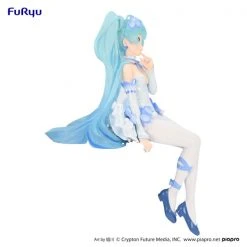 FURYU Hatsune Miku Flower Fairy Nemophila Ver US Exclusive Noodle Stopper Figure -Toy Model Cosplay Store 4580736402553 figure hatsune miku flower fairy nemophila ver us exclusive noodle stopper altb