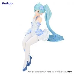 FURYU Hatsune Miku Flower Fairy Nemophila Ver US Exclusive Noodle Stopper Figure -Toy Model Cosplay Store 4580736402553 figure hatsune miku flower fairy nemophila ver us exclusive noodle stopper altf