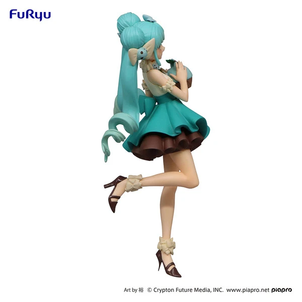 FURYU Hatsune Miku (Re-run) Chocolate Mint Ver SweetSweets Series Vocaloid Figure 8 FURYU Hatsune Miku (Re-run) Chocolate Mint Ver SweetSweets Series Vocaloid Figure - Image 6
