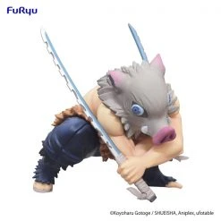 FURYU Inosuke Hashibira Demon Slayer Noodle Stopper Figure -Toy Model Cosplay Store 4580736403734 figure inosuke hashibira demon slayer noodle stopper altb
