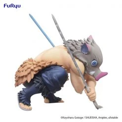 FURYU Inosuke Hashibira Demon Slayer Noodle Stopper Figure -Toy Model Cosplay Store 4580736403734 figure inosuke hashibira demon slayer noodle stopper altc