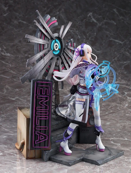 ESTREAM Emilia Neon City Ver Re:ZERO Figure 6 ESTREAM Emilia Neon City Ver Re:ZERO Figure - Image 4