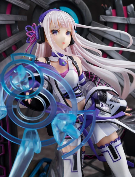ESTREAM Emilia Neon City Ver Re:ZERO Figure 8 ESTREAM Emilia Neon City Ver Re:ZERO Figure - Image 6