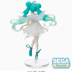 SEGA Hatsune Miku 15th Anniversary KEI Ver Vocaloid SPM Prize Figure -Toy Model Cosplay Store 4580779501152 figure hatsune miku 15th anniversary kei ver vocaloid spm prize altb