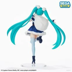 SEGA Hatsune Miku Blue Christmas Ver Vocaloid SPM Prize Figure -Toy Model Cosplay Store 4580779503613 figure hatsune miku blue christmas ver vocaloid spm prize altc