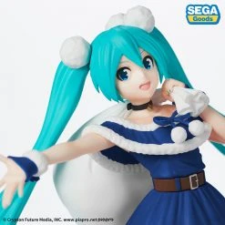 SEGA Hatsune Miku Blue Christmas Ver Vocaloid SPM Prize Figure -Toy Model Cosplay Store 4580779503613 figure hatsune miku blue christmas ver vocaloid spm prize altd