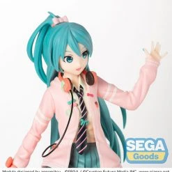 SEGA Hatsune Miku Ribbon Girl Project DIVA Arcade Future Tone Ver Vocaloid SPM Prize Figure -Toy Model Cosplay Store 4580779509622 figure hatsune miku ribbon girl project diva arcade future tone ver vocaloid spm prize altc