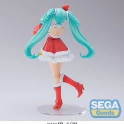 SEGA Hatsune Miku Christmas 2022 Ver Vocaloid SPM Prize Figure -Toy Model Cosplay Store 4580779511250 figure hatsune miku christmas 2022 ver vocaloid spm prize altb