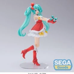 SEGA Hatsune Miku Christmas 2022 Ver Vocaloid SPM Prize Figure -Toy Model Cosplay Store 4580779511250 figure hatsune miku christmas 2022 ver vocaloid spm prize altc