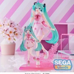 SEGA Hatsune Miku Omutatsu Ver Vocaloid Luminasta Figure -Toy Model Cosplay Store 4580779512707 figure hatsune miku omutatsu ver luminasta vocaloid prize alte