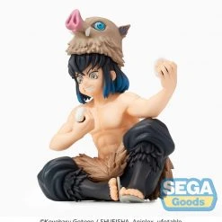 SEGA Inosuke Hashibira (Re-Run) Perching Ver Demon Slayer Prize Figure -Toy Model Cosplay Store 4580779514008 figure inosuke hashibira perching ver demon slayer prize altc