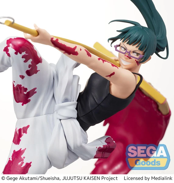 SEGA Maki Zen'in Graffiti X Battle Ver Jujutsu Kaisen Figure 7 SEGA Maki Zen'in Graffiti X Battle Ver Jujutsu Kaisen Figure - Image 5