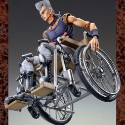 MEDICOS ENTERTAINMENT Jean Pierre Polnareff JoJo's Bizarre Adventure Part 5 Golden Wind Action Figure -Toy Model Cosplay Store 4582638215286 figure jp polnareff jojos bizarre adventure part 5 golden wind action alte