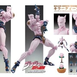 MEDICOS ENTERTAINMENT Killer Queen JoJo's Bizarre Adventure Part 4 Diamond Is Unbreakable Action Figure -Toy Model Cosplay Store 4582638224226 figure killer queen jojos bizarre adventure part 4 diamond is unbreakable action altd