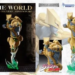 MEDICOS ENTERTAINMENT The World JoJo's Bizarre Adventure Stardust Crusaders Statue Legend Figure -Toy Model Cosplay Store 4582638232238 figure the world jojos bizarre adventure stardust crusaders statue legends altd