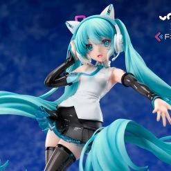 FURYU Hatsune Miku Cat Ear Headphone Ver Figure -Toy Model Cosplay Store 4589584952289 figure hatsune miku cat ear headphones ver vocaloid alte