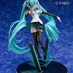 FURYU Hatsune Miku Cat Ear Headphone Ver Figure -Toy Model Cosplay Store 4589584952289 figure hatsune miku cat ear headphones ver vocaloid altg