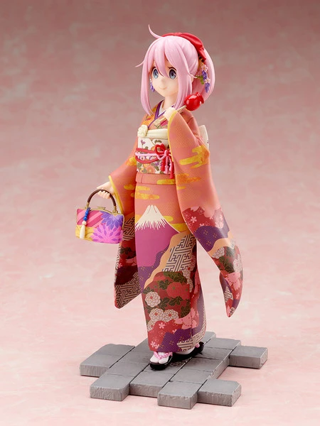 FURYU Nadeshiko Kagamihara Furisode Ver Laid-Back Camp Figure 7 FURYU Nadeshiko Kagamihara Furisode Ver Laid-Back Camp Figure - Image 5