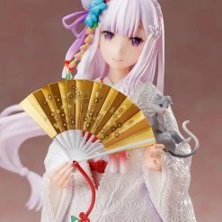 FURYU Emilia Shiromuku Ver Re:ZERO Figure -Toy Model Cosplay Store 4589584952555 figure emilia shiromuku ver re zero altc