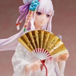 FURYU Emilia Shiromuku Ver Re:ZERO Figure -Toy Model Cosplay Store 4589584952555 figure emilia shiromuku ver re zero alte