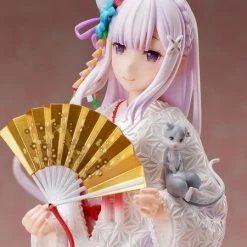 FURYU Emilia Shiromuku Ver Re:ZERO Figure -Toy Model Cosplay Store 4589584952555 figure emilia shiromuku ver re zero altf