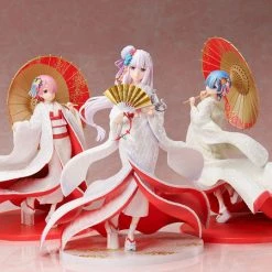 FURYU Emilia Shiromuku Ver Re:ZERO Figure -Toy Model Cosplay Store 4589584952555 figure emilia shiromuku ver re zero altl