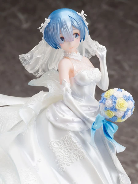 F:NEX Rem Wedding Dress Ver Re:ZERO Figure 7 F:NEX Rem Wedding Dress Ver Re:ZERO Figure - Image 5