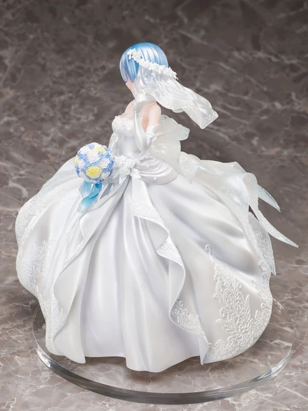 F:NEX Rem Wedding Dress Ver Re:ZERO Figure 8 F:NEX Rem Wedding Dress Ver Re:ZERO Figure - Image 6