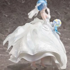 F:NEX Rem Wedding Dress Ver Re:ZERO Figure 21 F:NEX Rem Wedding Dress Ver Re:ZERO Figure -Toy Model Cosplay Store 4589584952791 figure rem wedding dress ver re zero alth
