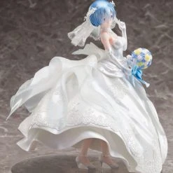 F:NEX Rem Wedding Dress Ver Re:ZERO Figure 22 F:NEX Rem Wedding Dress Ver Re:ZERO Figure -Toy Model Cosplay Store 4589584952791 figure rem wedding dress ver re zero alti