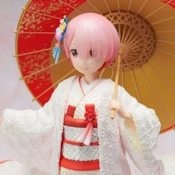 FURYU Ram (Re-run) Shiromuku Ver Re:ZERO Starting Life In Another World Figure -Toy Model Cosplay Store 4589584958847 figure ram re run shiromuku ver re zero starting life in another world altf