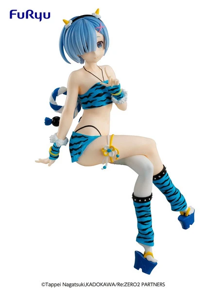 FURYU Rem & Ram Demon Costume Ver Re:ZERO Noodle Stopper Figure Set 4 FURYU Rem & Ram Demon Costume Ver Re:ZERO Noodle Stopper Figure Set - Image 2