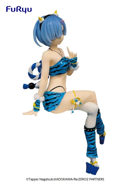 FURYU Rem & Ram Demon Costume Ver Re:ZERO Noodle Stopper Figure Set 9 FURYU Rem & Ram Demon Costume Ver Re:ZERO Noodle Stopper Figure Set - Image 7